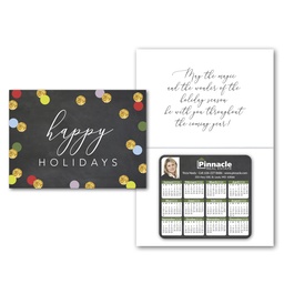 [BFHH01-12P] Greeting Card with Magnetic Calendar