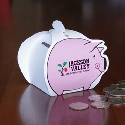 [PAPBX002-12P] Piggy Paper Bank