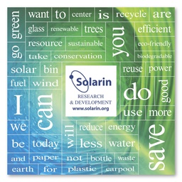 49 Words Message Magnet w/ Square