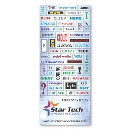 55 Words Message Magnet