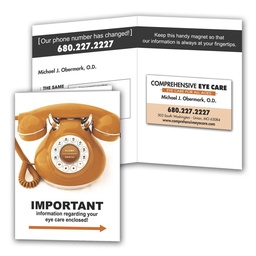 Custom Bifold Direct Mail Postcard